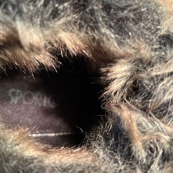 NWOT Sporto Faux Fur & Suede Booties - Picture 7 of 8
